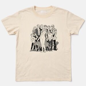 Big Bud Press x Guy Colwell collaboration Cream Graphic Tee